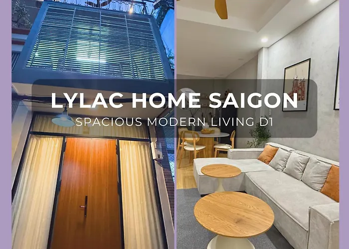 Lylac Home Saigon Cog - Tranquil City Center Wabi Sabi 3Br Townhouse In D1